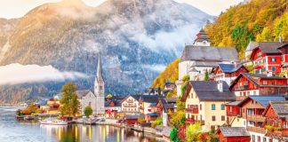 Lạc vào khung cảnh thơ mộng của thị trấn Hallstatt khi du lịch Áo